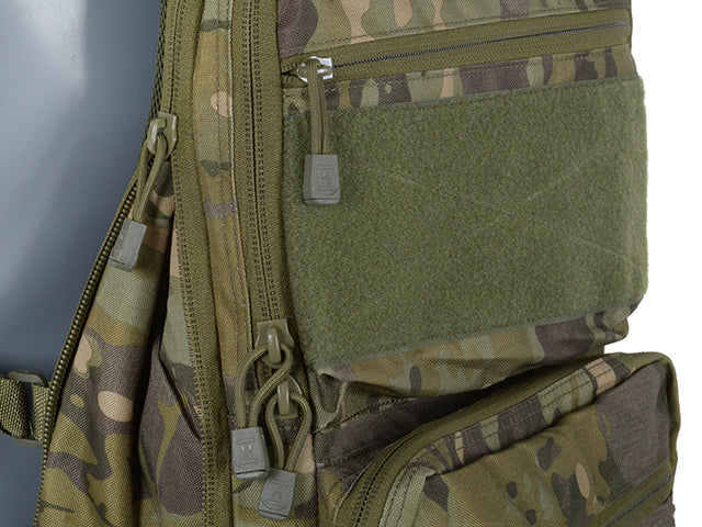 RYGSÆK M/ MOLLE FRONT - OD GREEN