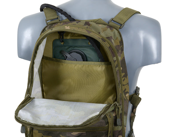RYGSÆK M/ MOLLE FRONT - OD GREEN