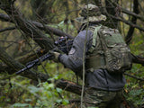RYGSÆK M/ MOLLE FRONT - OD GREEN
