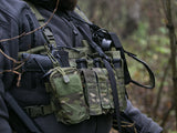 RYGSÆK M/ MOLLE FRONT - OD GREEN