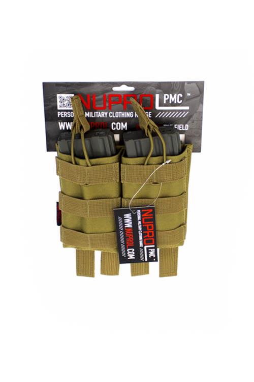 PMC M4 OPEN MAG POUCH - TAN