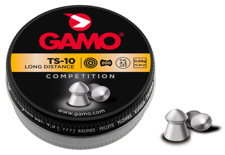 Gamo TS-10 spidshagl 4,5 mm – 0,68 g, 200 stk.