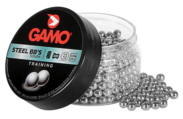 Gamo stålkugler BB 4,5 mm – 0,35 g, 500 stk.