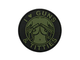 GUNS TITTIES PVC PATCH - OD
