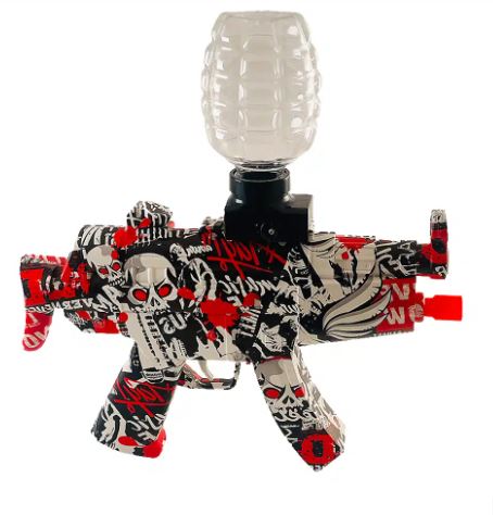Splatter Mini M4 Gel Blaster - Röd Graffiti