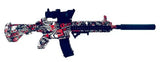 Gel Blaster M416 - Röd Graffiti