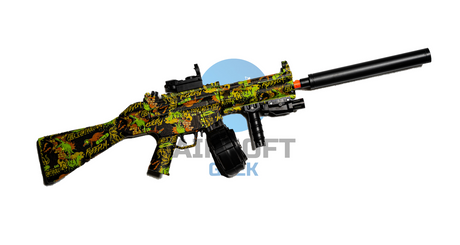 Splatter MP5K Gel Blaster - Dino Graffiti