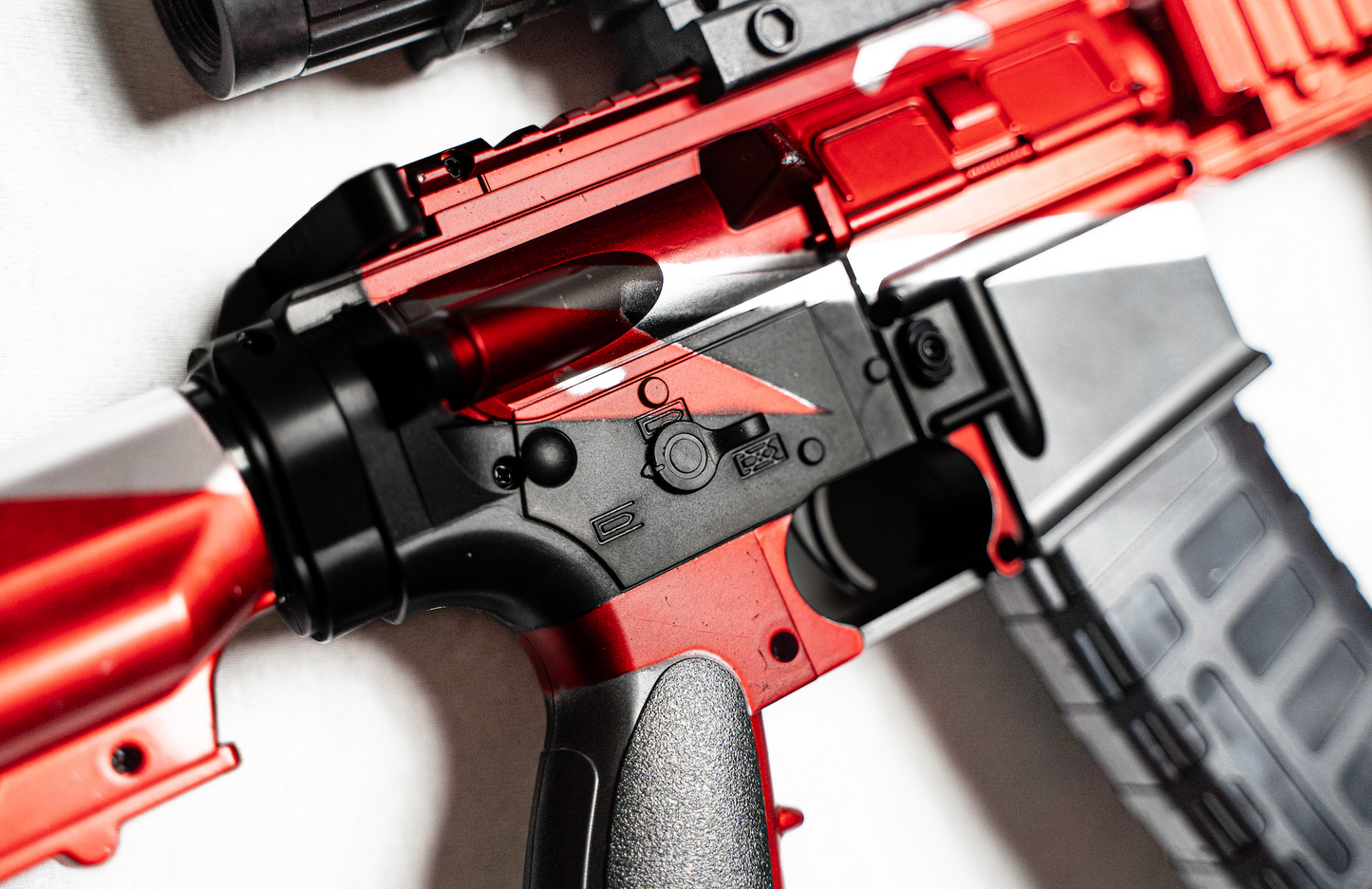 Gel Blaster 416 Röd