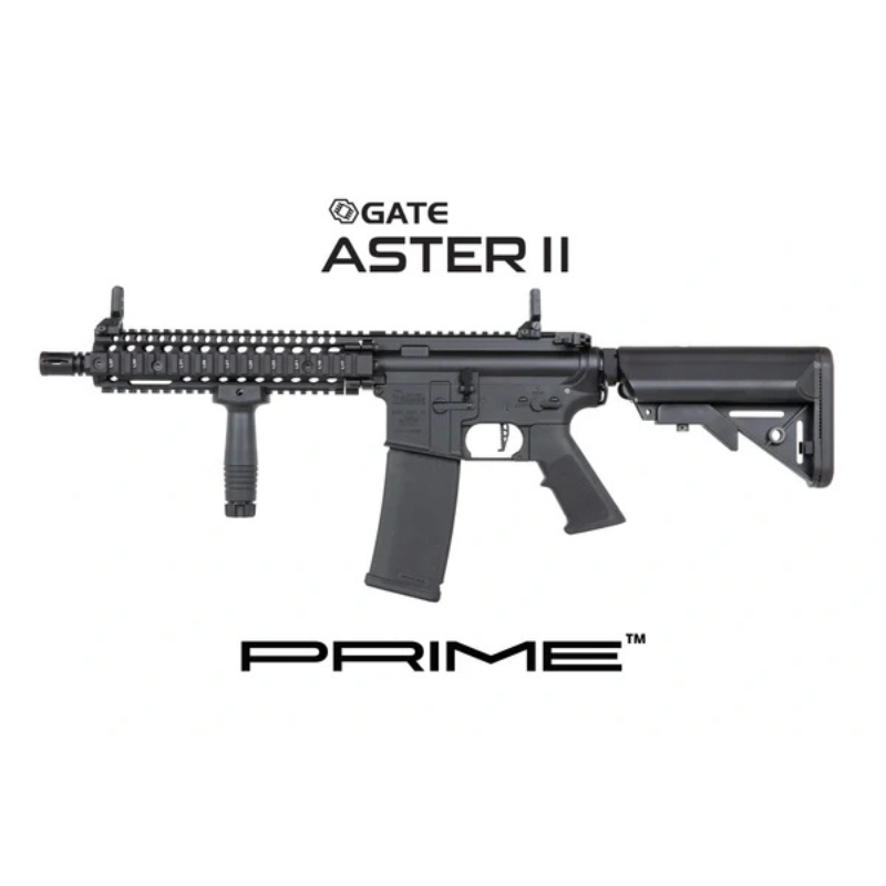 Specna Arms Daniel Defense® MK18 SA-P19 Prime™ Aster II ETU med borstlös motor Svart