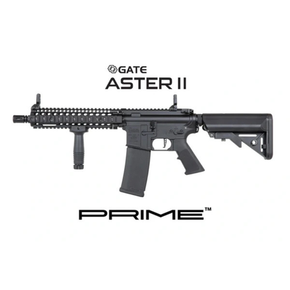 Specna Arms Daniel Defense® MK18 SA-P19 Prime™ Aster II ETU med borstlös motor Svart