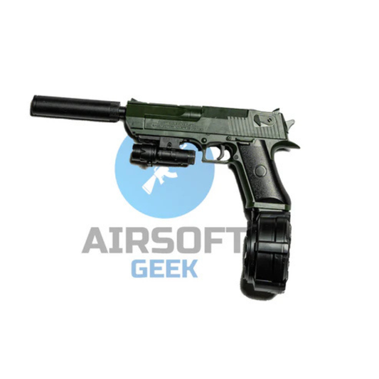 Gelblaster Desert Eagle - Grön