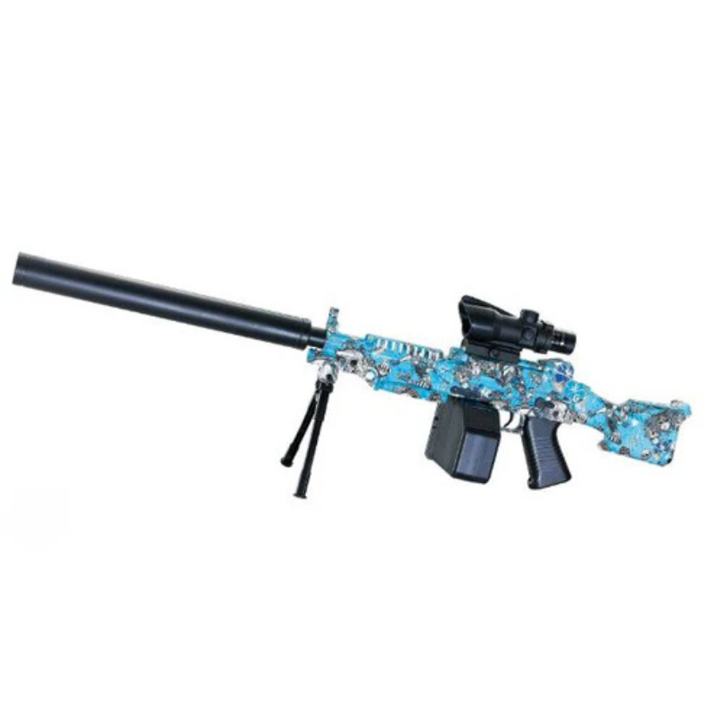 Gel Blaster M249 (Röd modell)