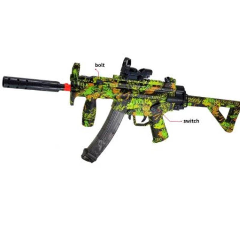 Splatter MP5K Gel Blaster - Graffiti
