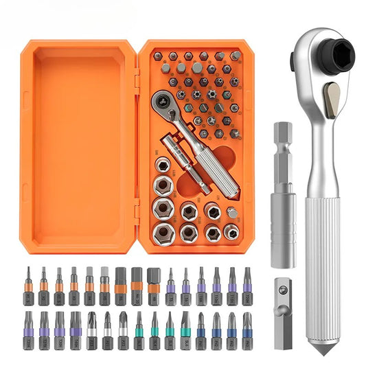 Verktyg: 42-i-1 Spärrnyckelverktygssats