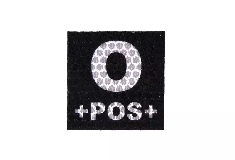 IR PATCH - O POS BLOOD TYPE