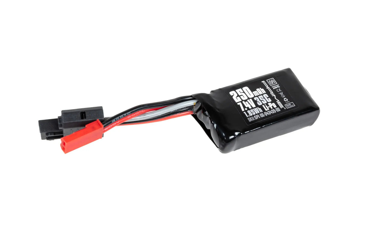Specna Arms x Gens Ace Li-Po battery 250 mAh 35C 7.4V JST G-Tech