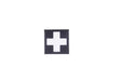IR patch - Medical Cross - black
