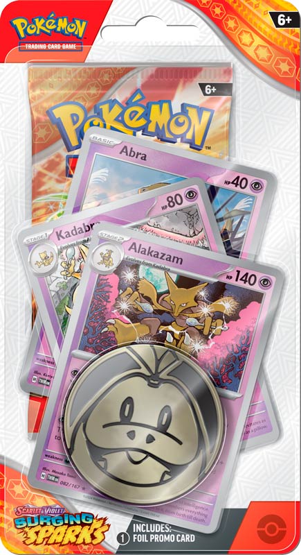 Pokémon Surging Sparks premium Checklane