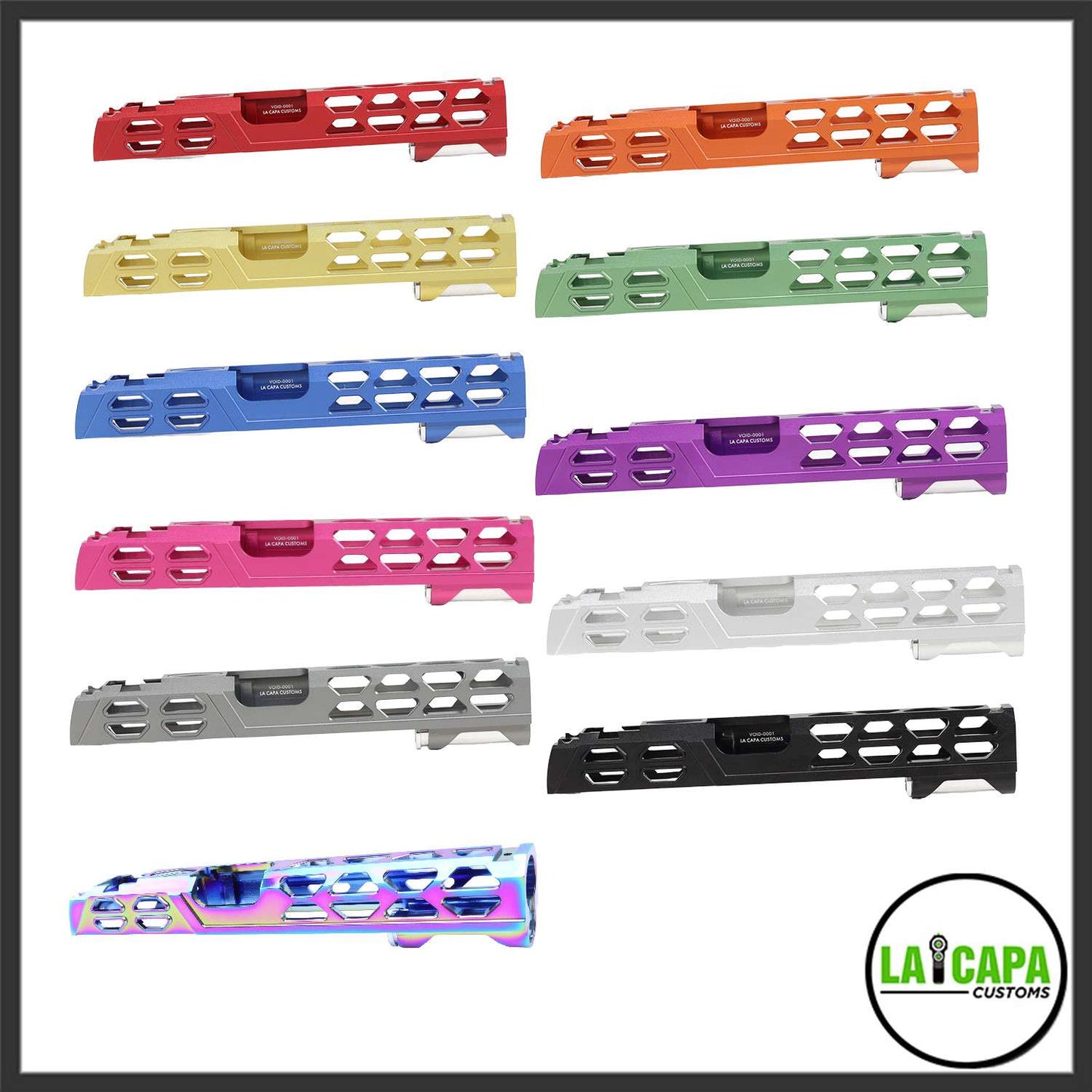 LA Capa Customs 5.1 "VOID" Aluminium Slide