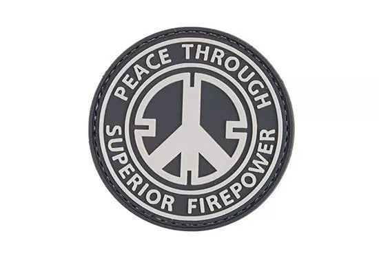 3D PATCH  - Peace Through Superior Firepower