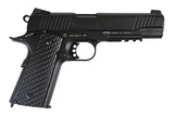 KWC M1911 Tactical CO2 Blowback Pistol - Sort, Full Metal
