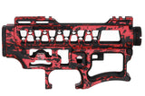 Specna Arms x Mancraft CNC Speedsoft Splash Anodised kit for M4/M16 replicas black-red