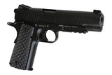 KWC M1911 Tactical CO2 Blowback Pistol - Sort, Full Metal