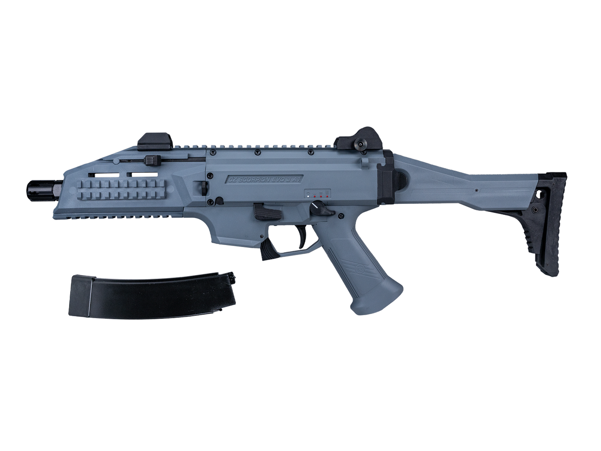 CZ Scorpion EVO 3 A1, AEG, M95, Battleship Grey