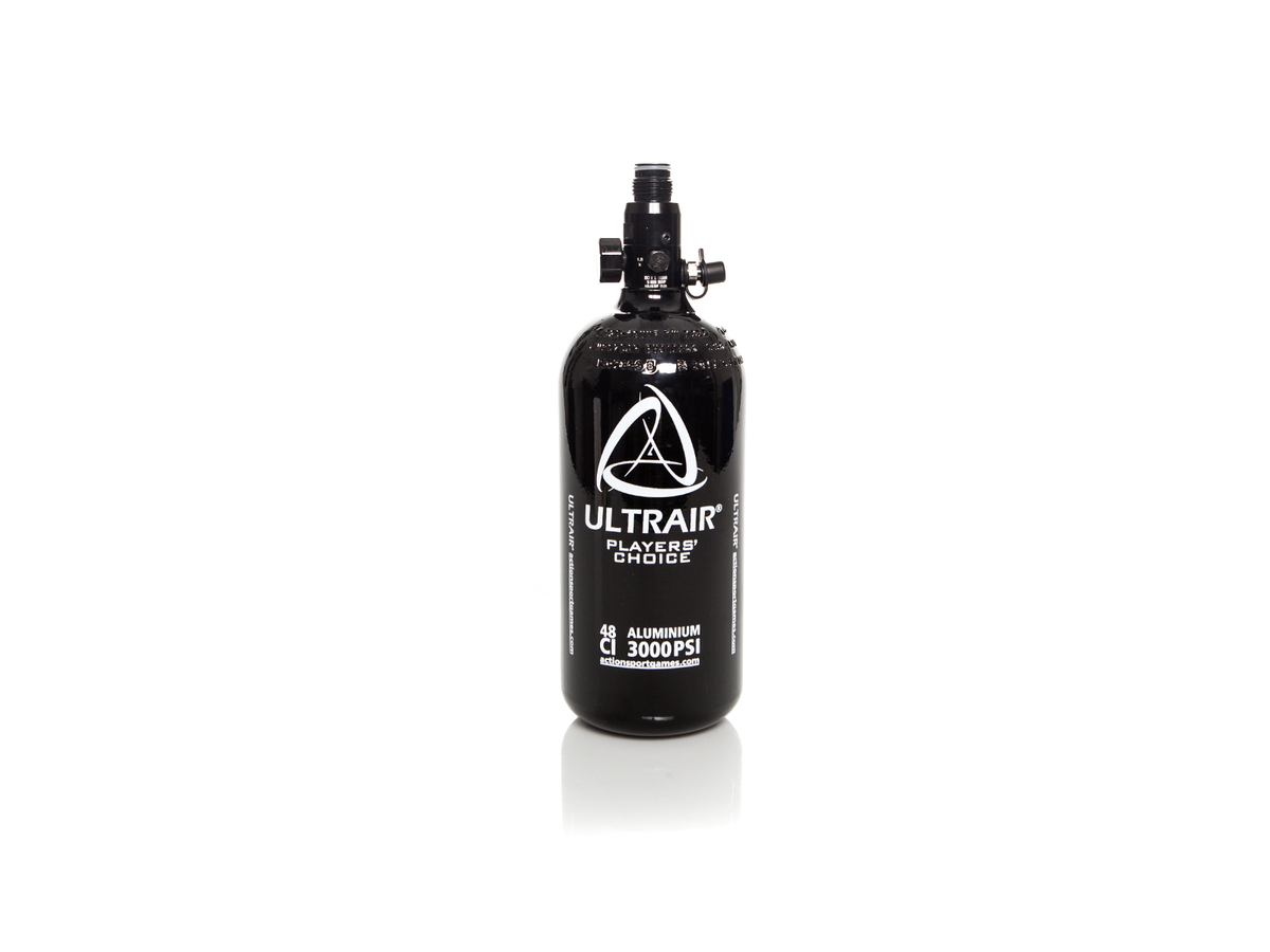 Ultrair HPA, Tank, 0.8 liter, 48ci, 3000 psi, aluminum, incl. regulator