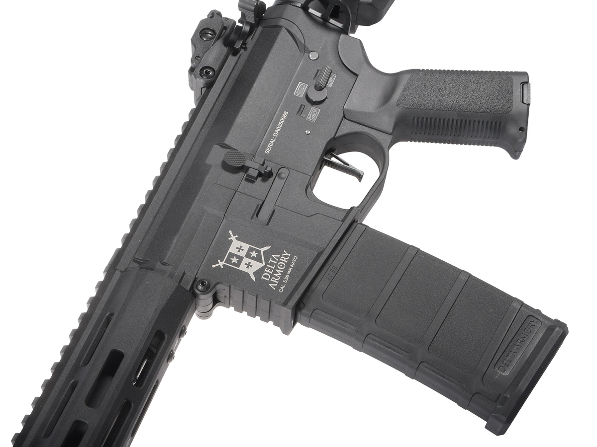 Delta Armory M4 AR15 M-LOK 8" Charlie, Black