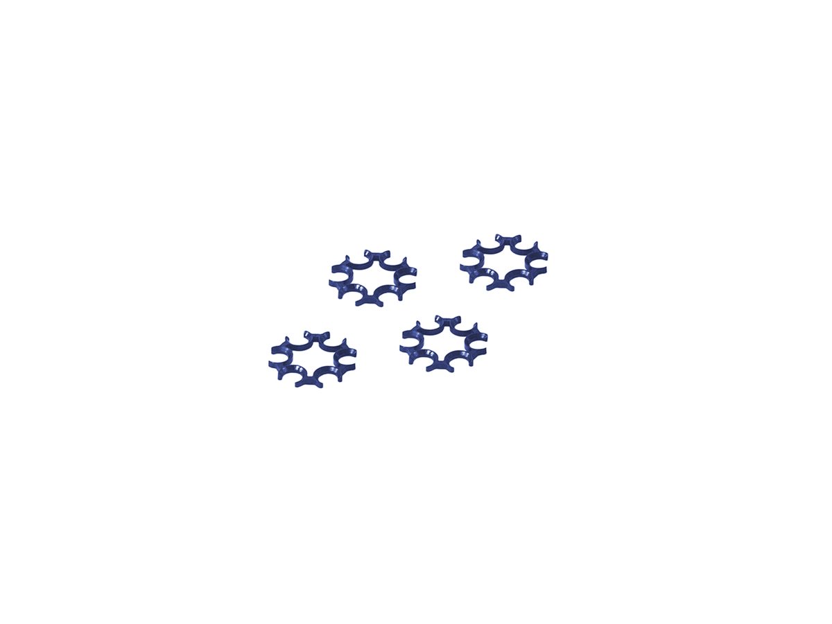 Moon Clips 6 & 4.5mm for DW 1. Gen. - blue type 4pcs.