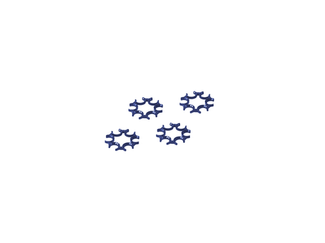 Moon Clips 6 & 4.5mm for DW 1. Gen. - blue type 4pcs.