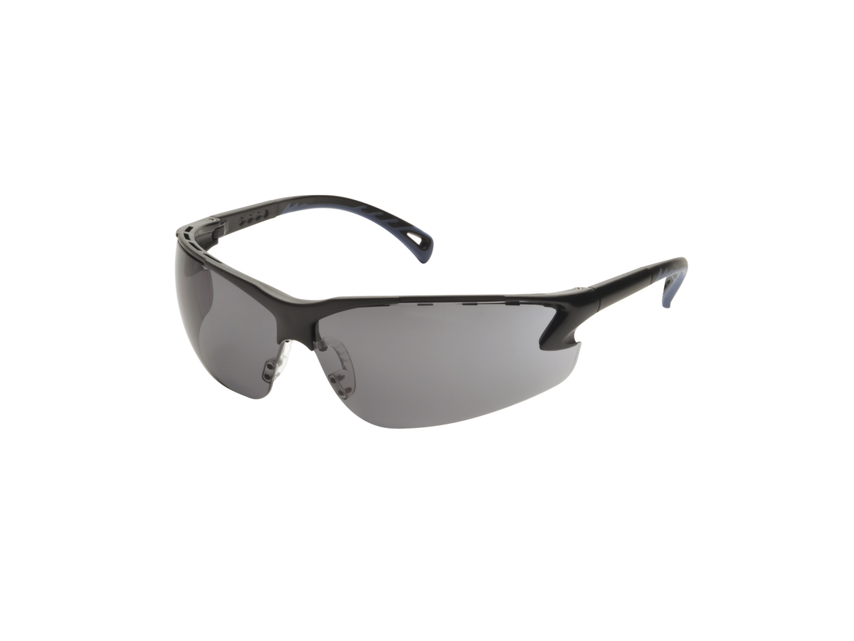 Strike Systems protective glasses, Sort, med adjustable temples