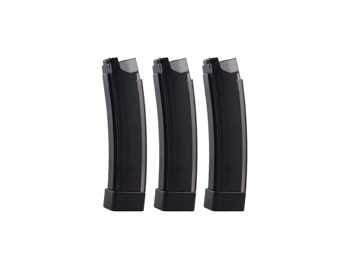Scorpion EVO 3 A1, 75 rd. magasin, smoky, 3-pack