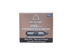 ULTRAIR 12 gr. Co2 cartridge, 20 Stk