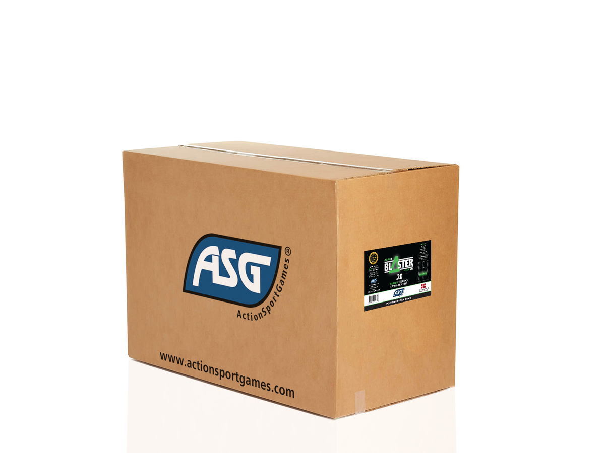 Alpha Blaster Green Tracer kugler, 0,20 g - 20 kg kasse