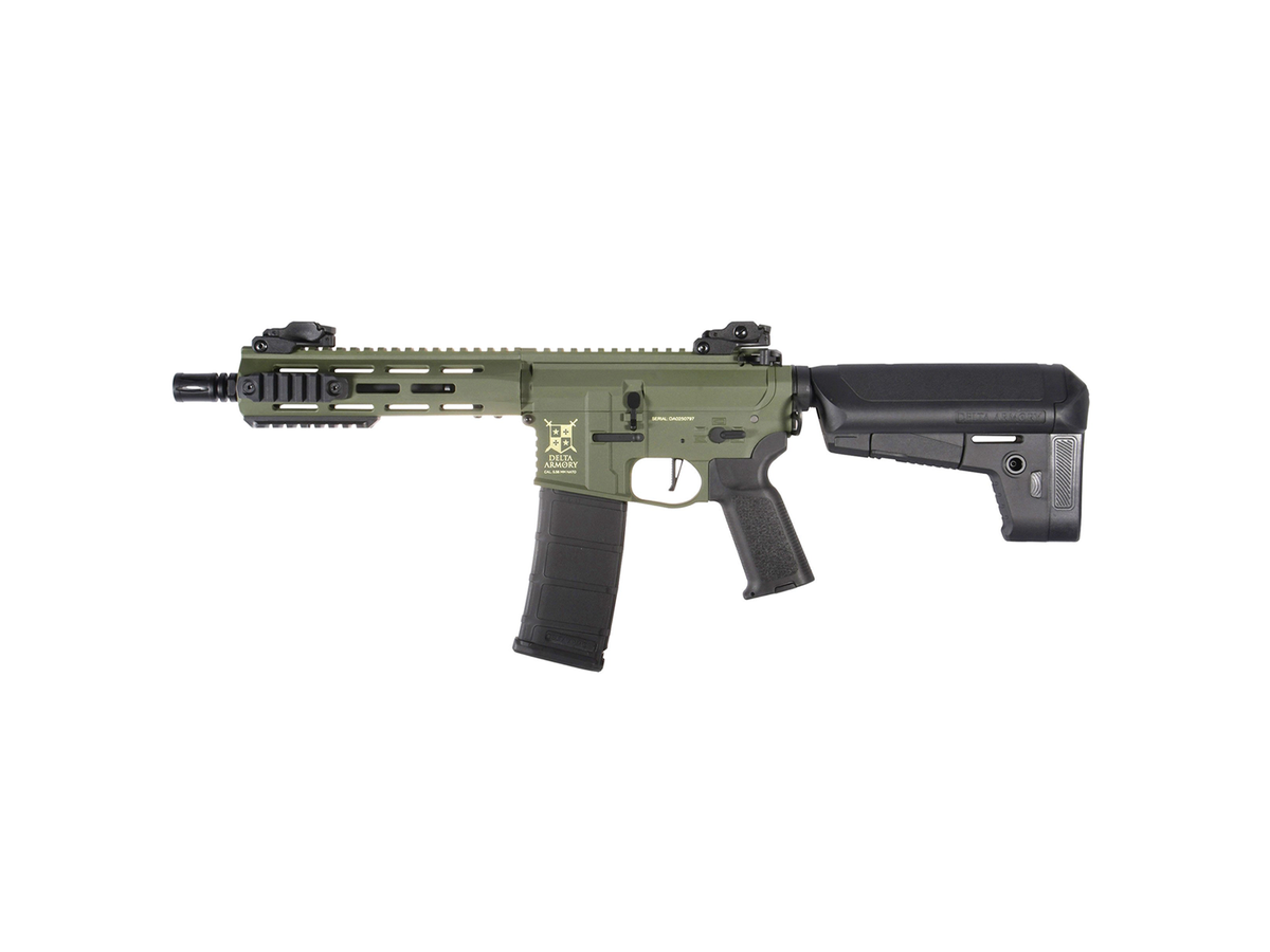 Delta Armory M4 AR15 M-LOK 8" Charlie, Olive