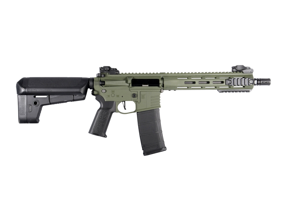 Delta Armory M4 AR15 M-LOK 10" Charlie, Olive