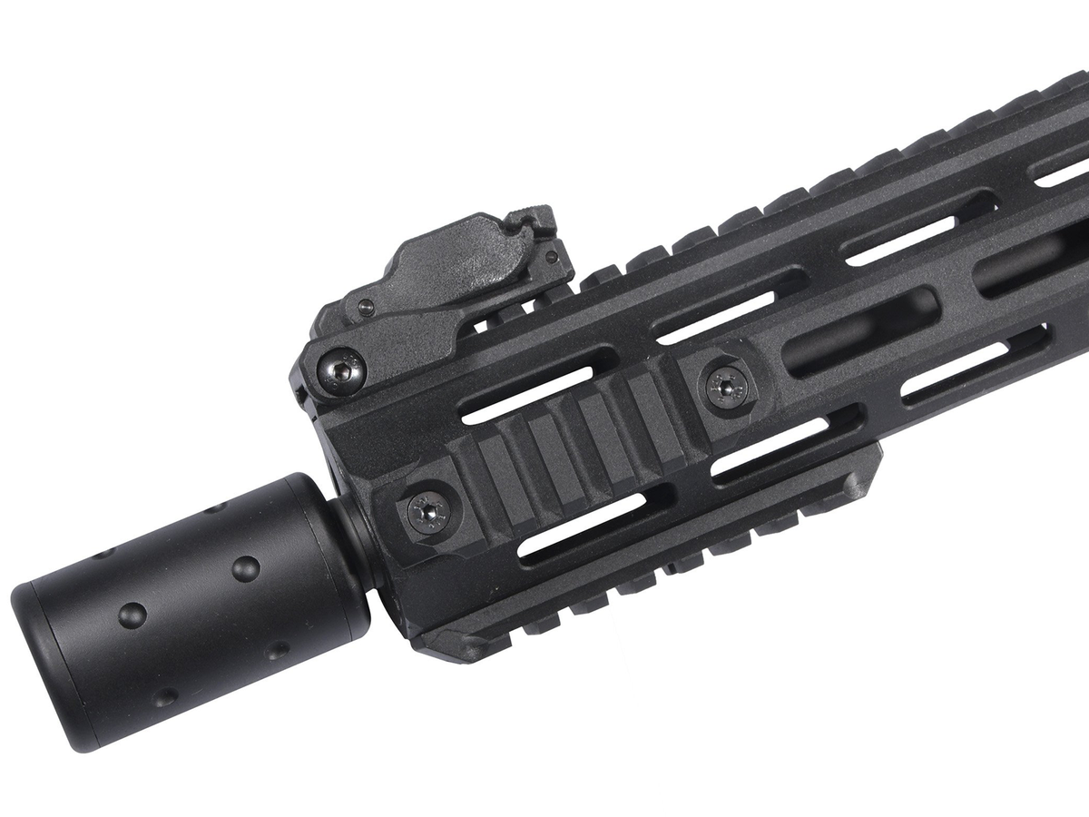 Delta Armory M4 AR15 M-LOK 10" SilentOps Charlie, Black