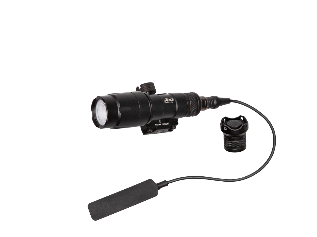 Tactical riffel flashlight