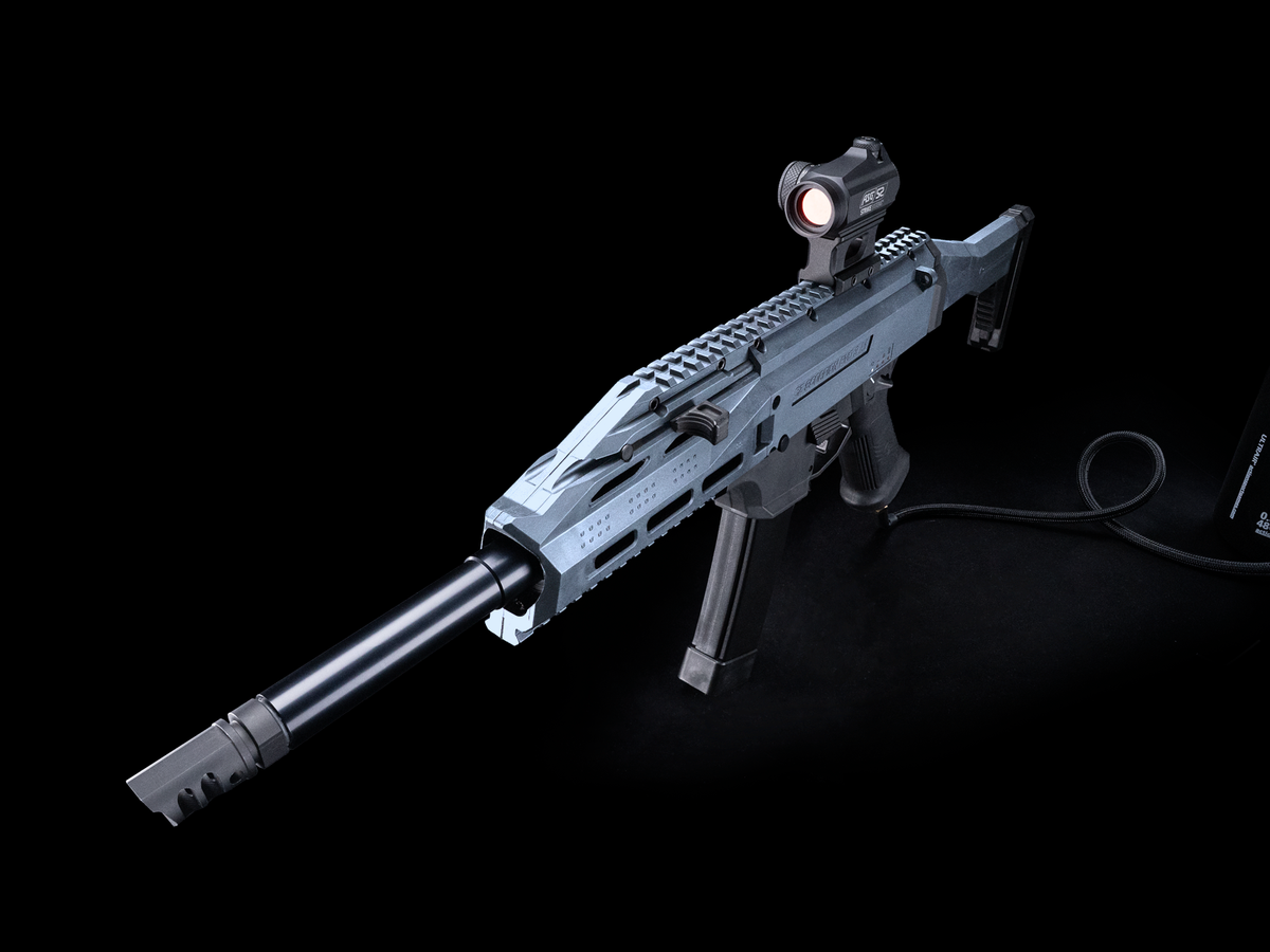 CZ Scorpion EVO 3 A1 S-CARB, HPA, CNC, Black-Battleship Grey