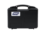 ASG plastic pistol case, 31x25.6x8cm, Sort