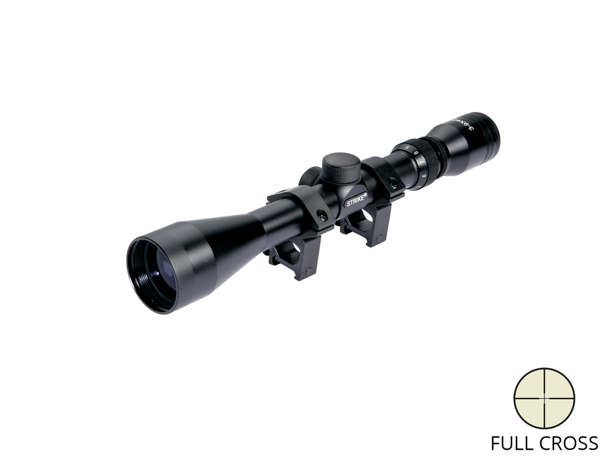 3-9X40 Sigtekikkert w. mount ring
