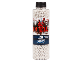 Blaster Devil, 0.28g, airsoft BB, 3300 stk. flaske