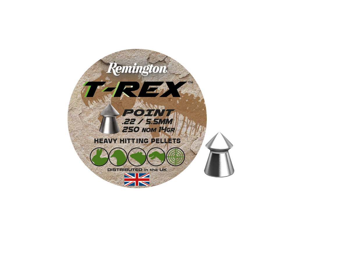 Remington T-Rex Point hagl, 5,5 mm, 14 grs, 250 stk