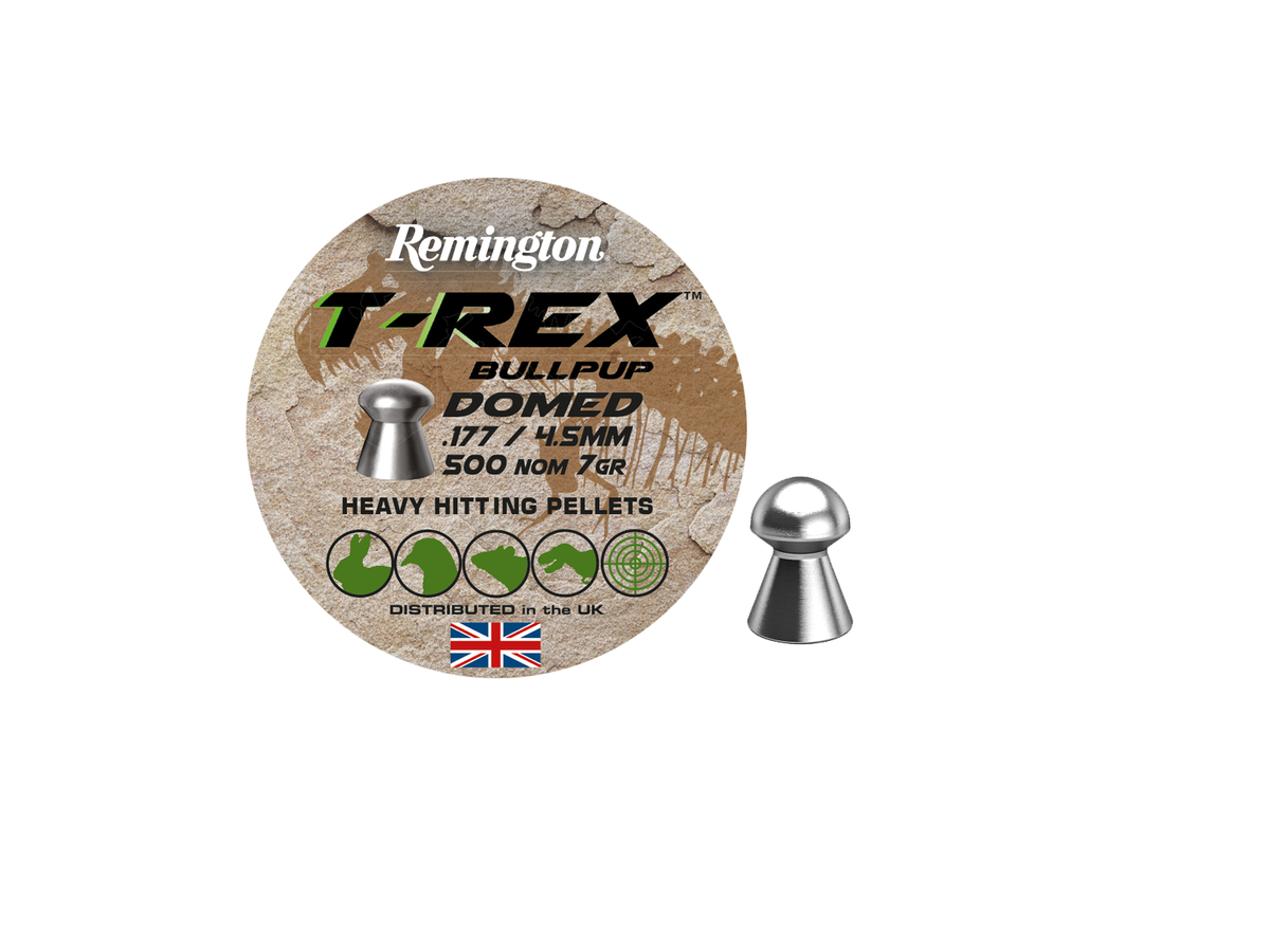 Remington T-Rex Bullpup Dome hagl, 4,5 mm, 7 grs, 500 stk