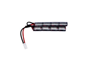 9,6v batteri, 1400mAh NiMH