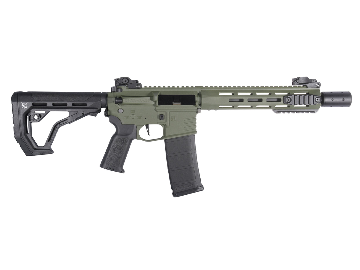 Delta Armory M4 AR15 M-LOK SilentOps 10" Charlie EAGLE, Olive