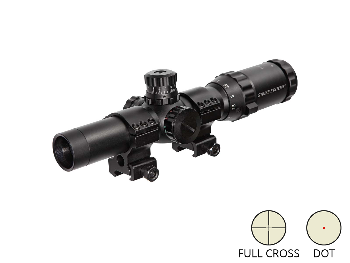 DOT SIGHT, SHORT RØD/GRØN 1-4X24
