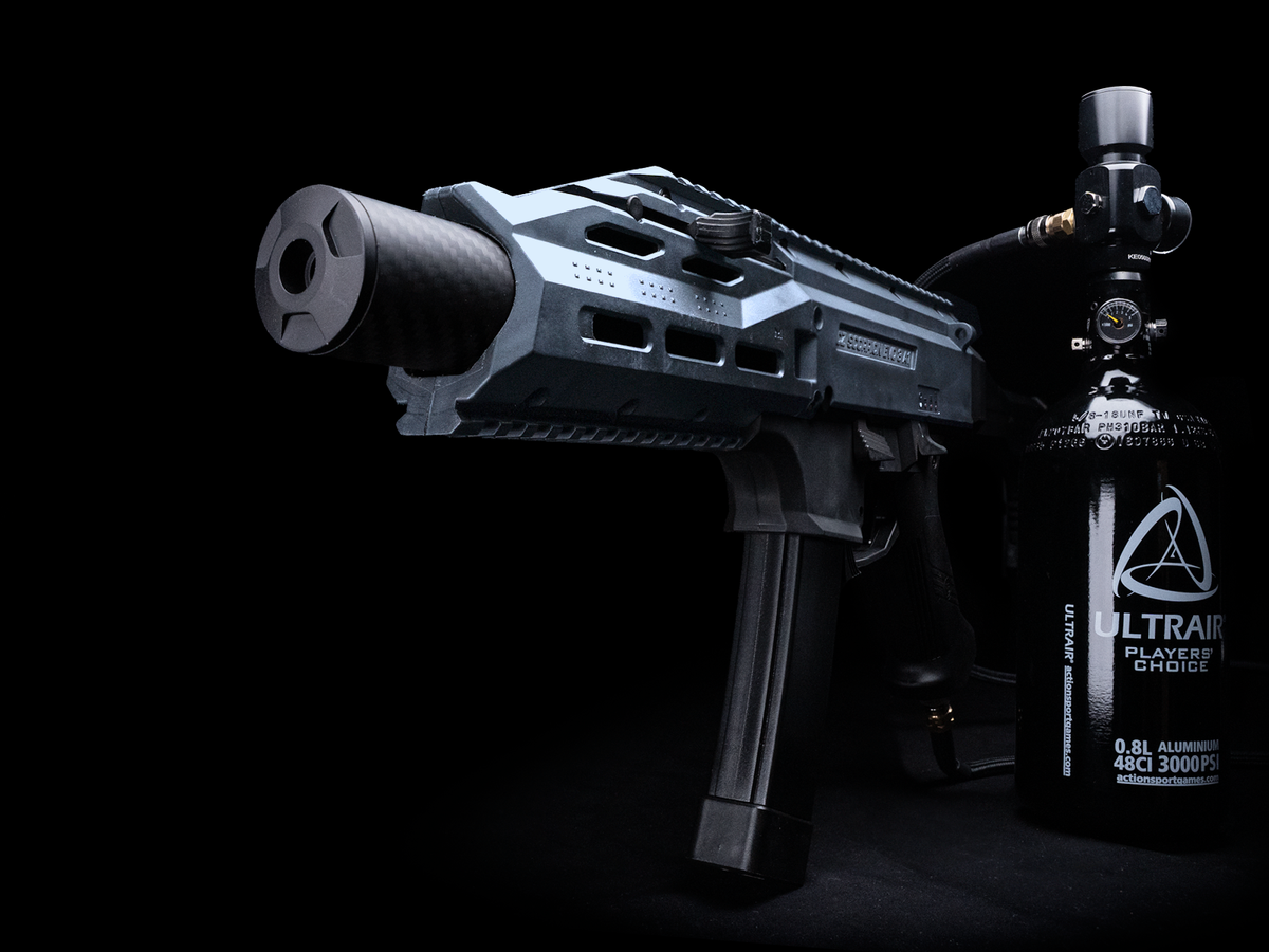 CZ Scorpion EVO 3 A1 S-BET, HPA, CNC, Black-Battleship Grey